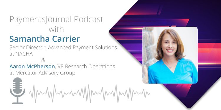 Smantha Carrier on the paymentsJournal podcast