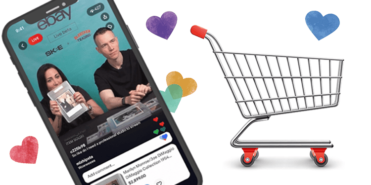 live shopping, ebay